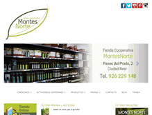 Tablet Screenshot of grupomontesnorte.com